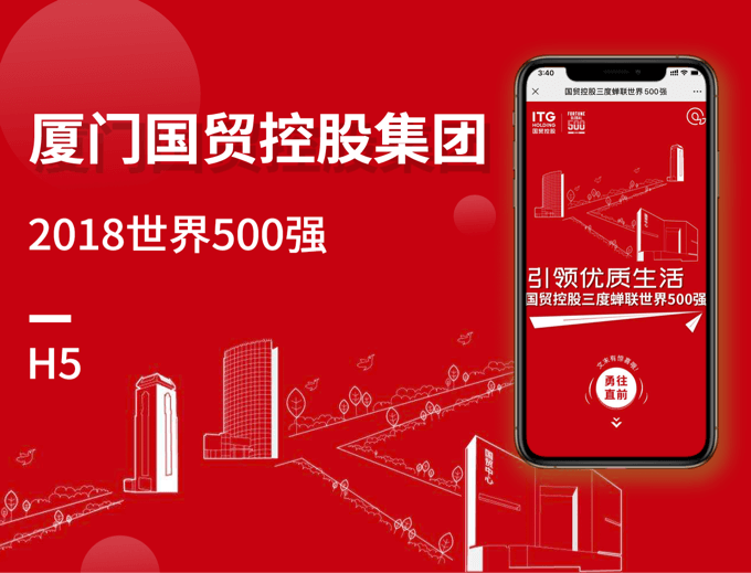 2018 世界500强年报H5-房地产案例